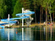 Waldbad Schmannewitz mit Riesenrutsche