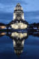 Vlkerschlachtdenkmal zu Leipzig bei Nacht